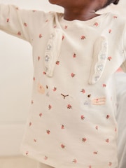Cream Bunny Pyjamas 1 Pack (9mths-8yrs) - Image 5 of 8