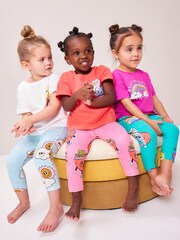 Multi Character Legging Pyjamas 3 Pack (9mths-8yrs) - Image 1 of 14