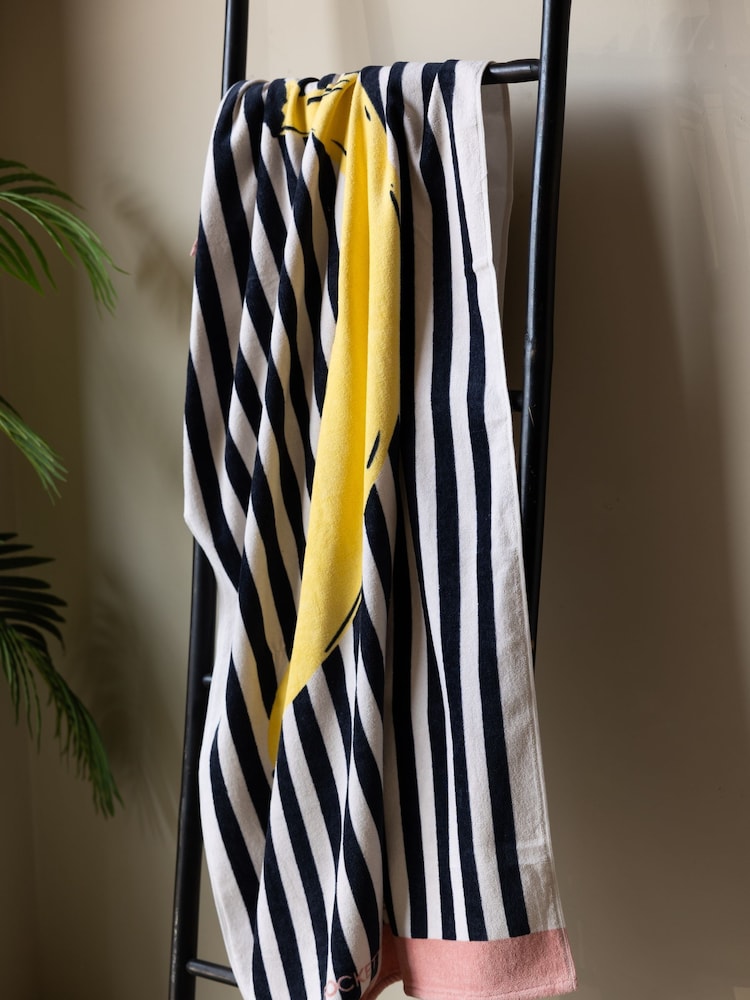 Rockett St George Banana 100% Cotton Beach Towel - Image 2 of 4