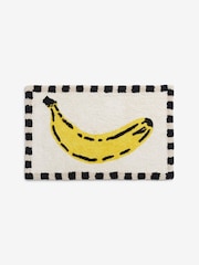 Rockett St George Yellow Banana 100% Cotton Bath Mat - Image 3 of 3