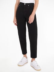 Tommy Jeans Black Mom Jeans - Image 1 of 4