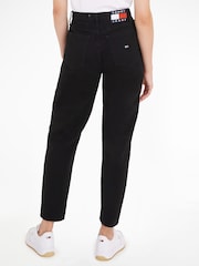 Tommy Jeans Black Mom Jeans - Image 2 of 4