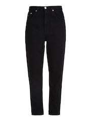Tommy Jeans Black Mom Jeans - Image 4 of 4