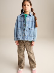 Mid Blue Denim Shacket (3-16yrs) - Image 2 of 8