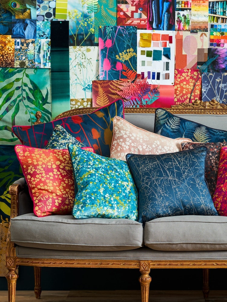 Clarissa Hulse Woodland Fern Cushion - Image 3 of 6