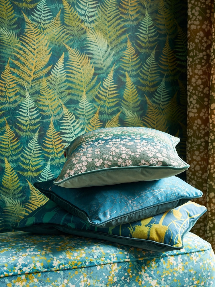 Clarissa Hulse Woodland Fern Cushion - Image 5 of 6