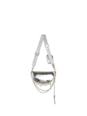 Steve Madden Bdoubler Umhängetasche Tasche Silber - Bild 2 von 5