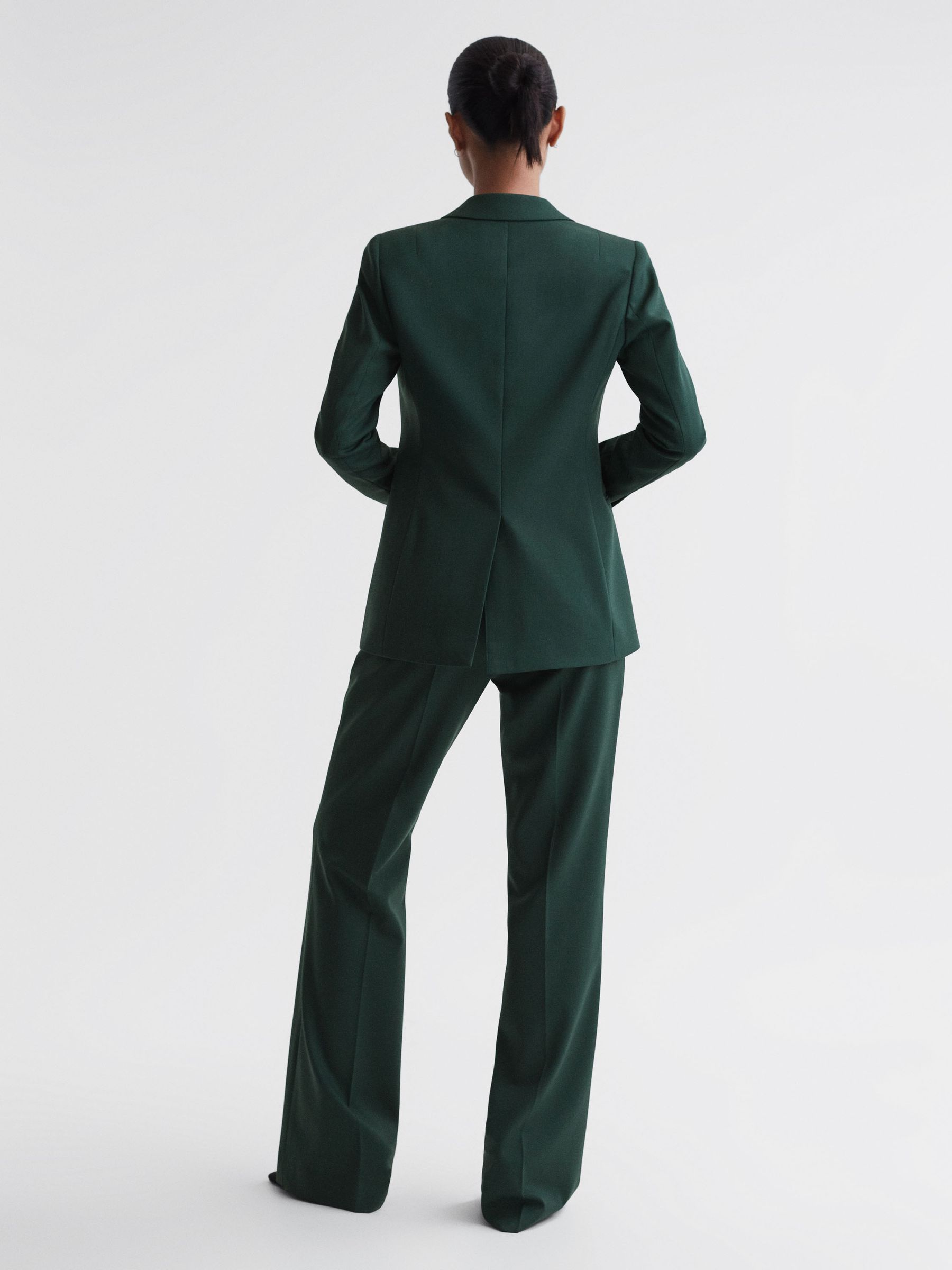 Buy Reiss Bottle Green Jade Tailored Fit Single Breasted