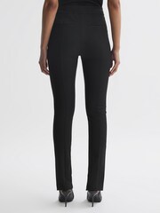 Reiss Black Jayne Skinny Fit Split Front Trousers - Image 4 of 4