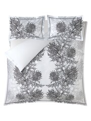 Timorous Beasties Grey Thistle 100% Cotton Bed Set - Image 4 of 6