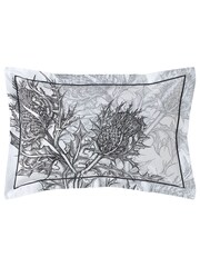 Timorous Beasties Grey Thistle 100% Cotton Bed Set - Image 6 of 6