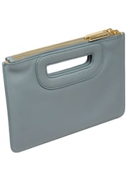 Pure Luxuries London Esher Leather Clutch Bag - Image 3 of 5