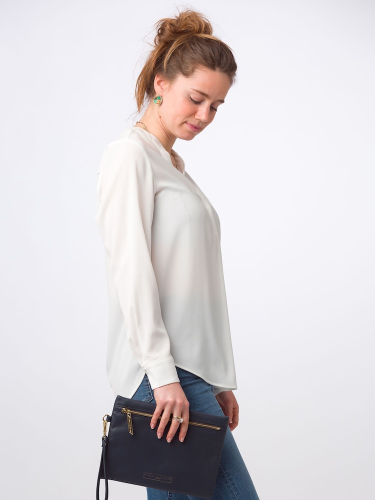Pure Luxuries London Chalfont Leather Clutch Bag - Image 2 of 7