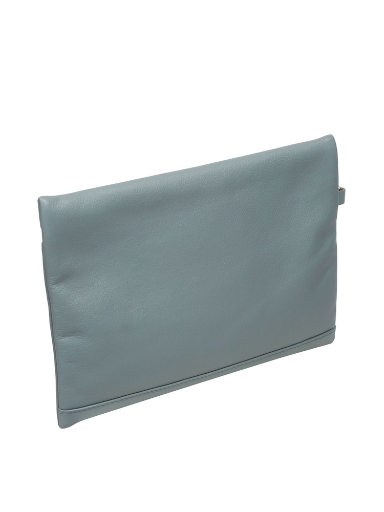 Pure Luxuries London Chalfont Leather Clutch Bag - Image 4 of 7