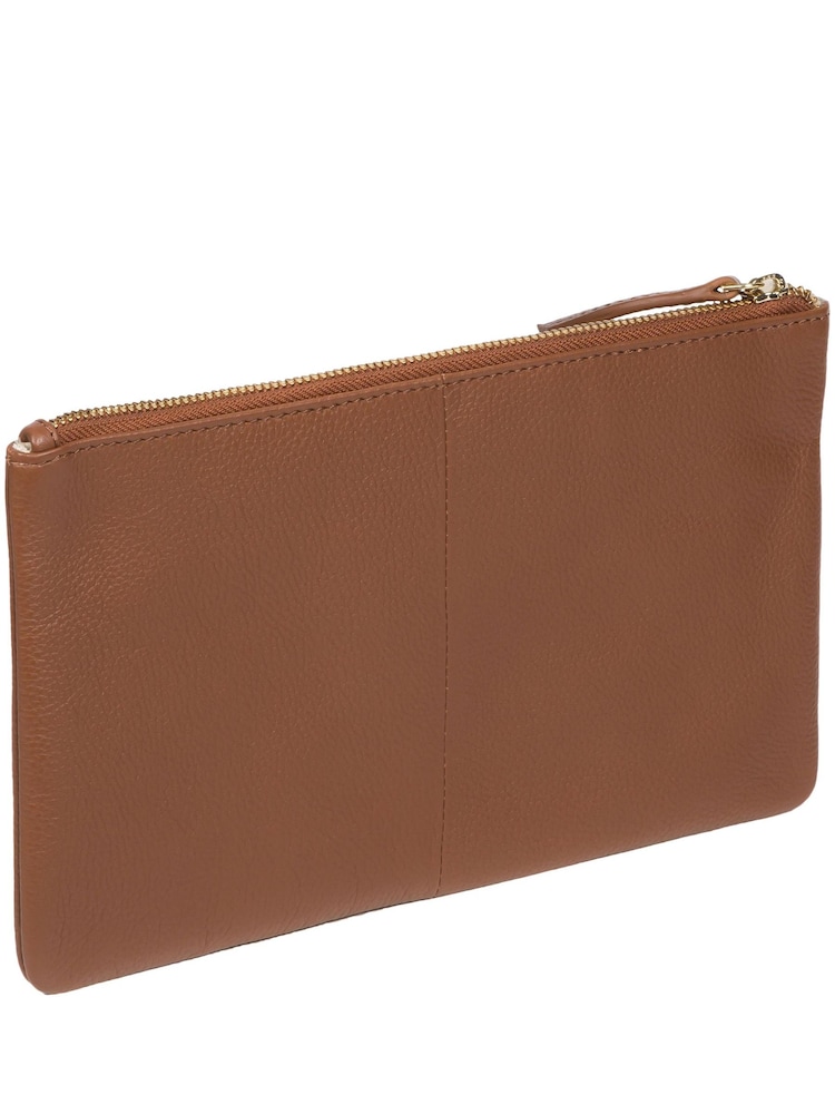 Pure Luxuries London Arlesey Leather Clutch Bag - Image 2 of 2