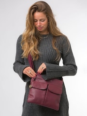 Pure Luxuries London Soames Leather Cross Body Bag - Image 1 of 6