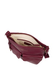 Pure Luxuries London Soames Leather Cross Body Bag - Image 5 of 6