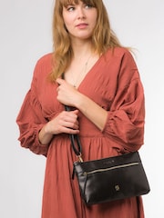 Conkca Minnow Leather Cross-Body Clutch Bag - Image 1 of 8