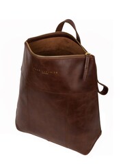 Pure Luxuries London Hastings Vegetable-Tanned Leather Backpack - Image 4 of 5