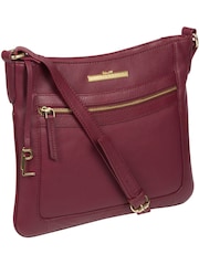 Pure Luxuries London Lewes Leather Cross-Body Bag - Image 4 of 5