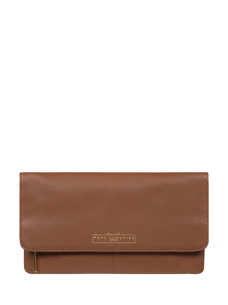 Pure Luxuries London Golders Leather Clutch Bag - Image 2 of 5