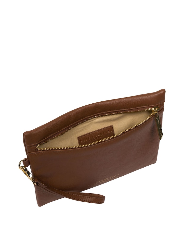 Pure Luxuries London Chalfont Leather Clutch Bag - Image 4 of 6