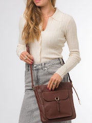 Pure Luxuries London Holbroke Leather Shoulder Bag - Image 1 of 5