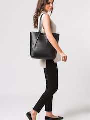 Pure Luxuries London Ashurst Vegetable-Tanned Leather Tote Bag - Image 1 of 5