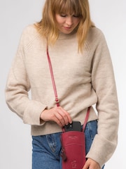 Conkca Siren Leather Cross-Body Phone Bag - Image 2 of 6
