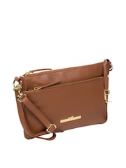 Pure Luxuries London Lytham Leather Clutch Bag - Image 5 of 7