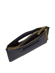 Pure Luxuries London Esher Leather Clutch Bag - Image 5 of 6