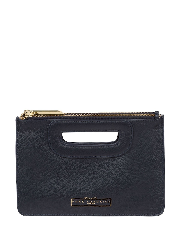 Pure Luxuries London Esher Leather Clutch Bag - Image 7 of 7