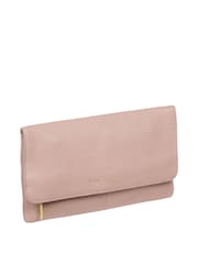 Pink - Pure Luxuries London Golders Clutch aus Leder - Bild 7 von 11