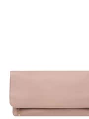 Pink - Pure Luxuries London Golders Clutch aus Leder - Bild 11 von 11
