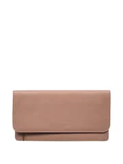 Pink - Pure Luxuries London Golders Clutch aus Leder - Bild 2 von 6