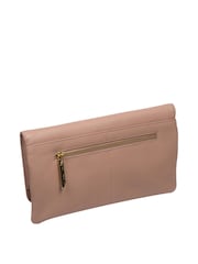 Pink - Pure Luxuries London Golders Clutch aus Leder - Bild 3 von 6
