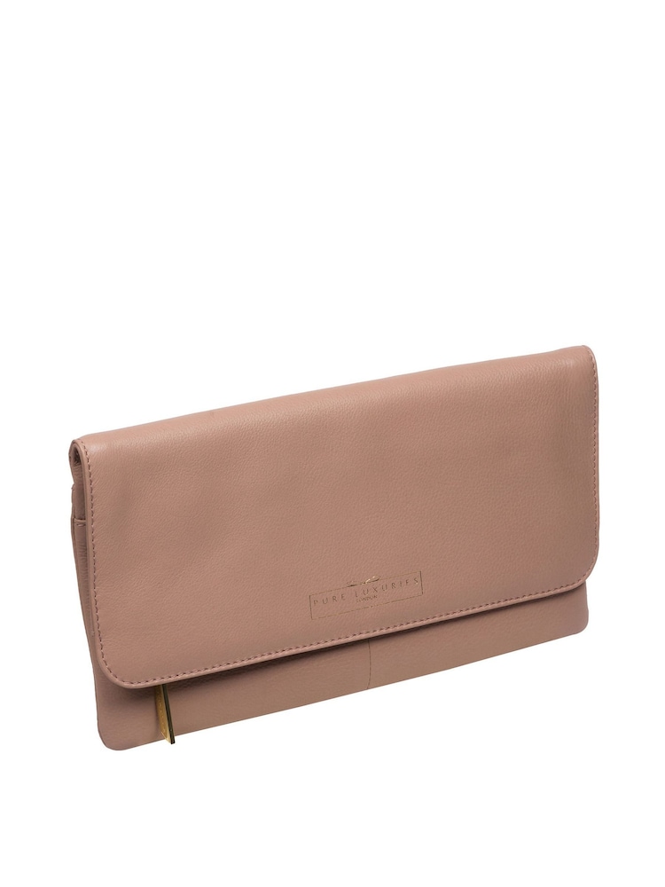 Pure Luxuries London Golders Leather Clutch Bag - Image 5 of 6