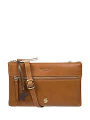 Conkca Minnow Leather Cross-Body Clutch Bag - Image 1 of 6