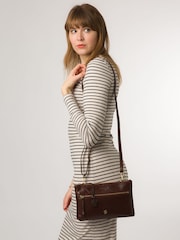 Conkca Minnow Leather Cross-Body Clutch Bag - Image 1 of 7
