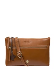 Conkca Minnow Leather Cross-Body Clutch Bag - Image 3 of 7