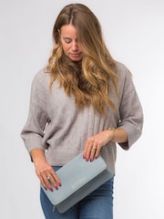 Pure Luxuries London Golders Leather Clutch Bag - Image 18 of 19