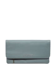 Синий - Кожаный клатч Pure Luxuries London Golders - Изображение 3 из 7