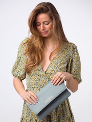 Pure Luxuries London Golders Leather Clutch Bag - Image 8 of 19