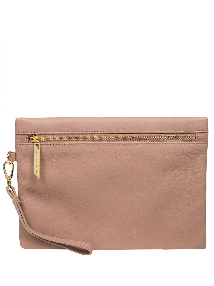 Pure Luxuries London Chalfont Leather Clutch Bag - Image 3 of 7