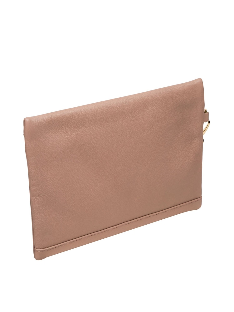 Pure Luxuries London Chalfont Leather Clutch Bag - Image 4 of 7