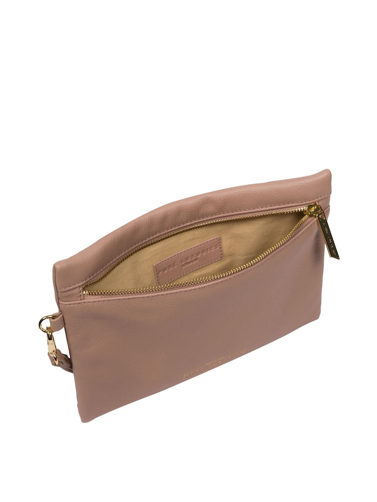 Pure Luxuries London Chalfont Leather Clutch Bag - Image 5 of 7