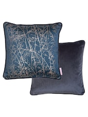 Clarissa Hulse Blue Whispering Grass Cushion - Image 1 of 5