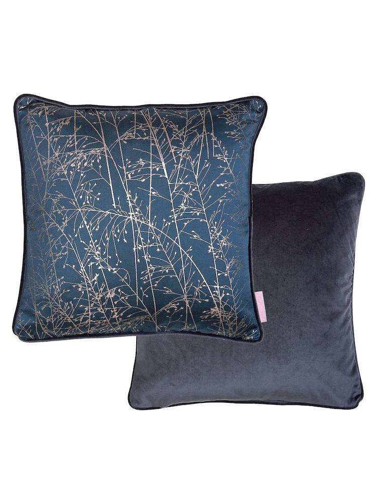 Clarissa Hulse Blue Whispering Grass Cushion - Image 1 of 5