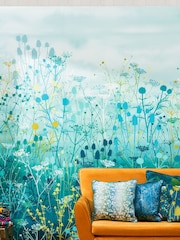 Clarissa Hulse Blue Rue Cushion - Image 4 of 5