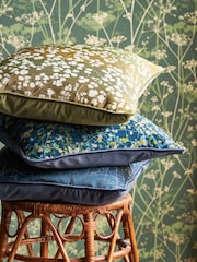 Clarissa Hulse Green Rue Cushion - Image 5 of 6